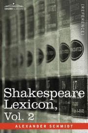 Tapa de Shakespeare Lexicon, Vol. 2