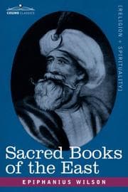Tapa de Sacred Books of the East