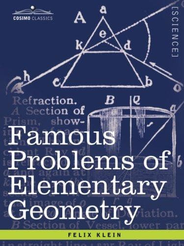 Tapa de FAMOUS PROBLEMS OF ELEMENTARY GEOMETRY