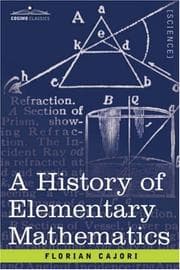 Tapa de A history of elementary mathematics