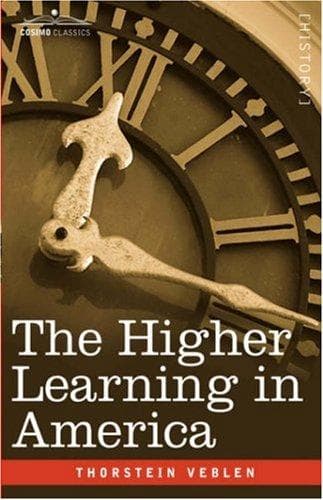 Tapa de The Higher Learning in America