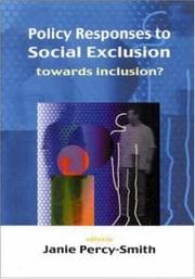 Tapa de Policy Responses to Social Exclusion