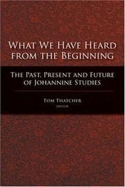 Tapa de What We Have Heard From the Beginning