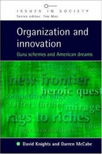 Tapa de Organization and innovation