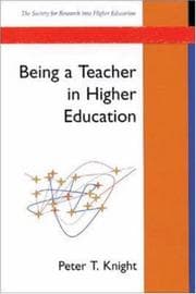 Tapa de Being A Teacher In Higher Education