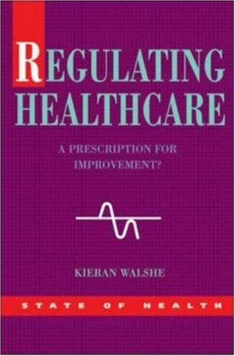Tapa de Regulating Healthcare