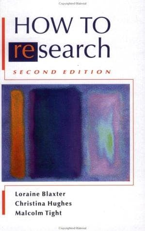 Tapa de How to research