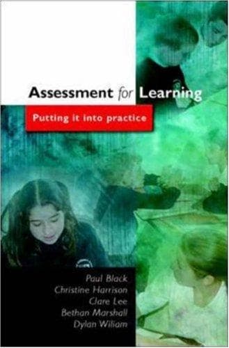 Tapa de Assessment for Learning