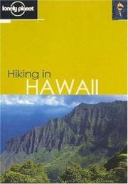 Tapa de Lonely Planet Hiking in Hawaii