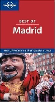 Tapa de Lonely Planet Best of Madrid