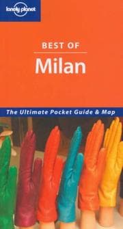 Tapa de Lonely Planet Best of Milan