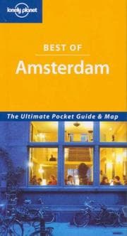 Tapa de Lonely Planet Best of Amsterdam
