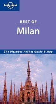 Tapa de Lonely Planet Best of Milan