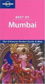 Tapa de Lonely Planet Best of Mumbai