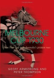 Tapa de Melbourne Cup 1930
