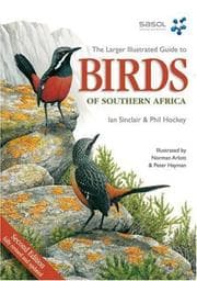 Tapa de The larger illustrated guide to birds of southern Africa