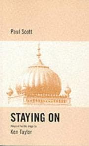 Tapa de Staying on