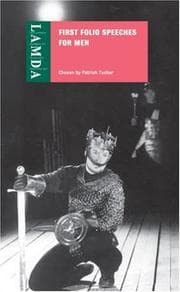 Tapa de First Folio Speeches for Men