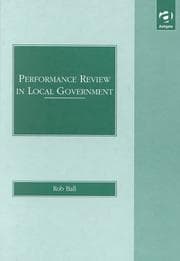 Tapa de Performance review in local government