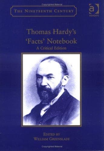 Tapa de Thomas Hardy's "Facts" notebook