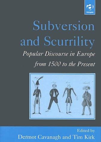 Tapa de Subversion and scurrility