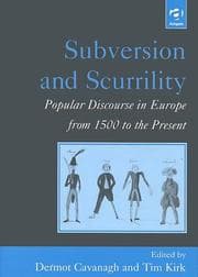 Tapa de Subversion and scurrility