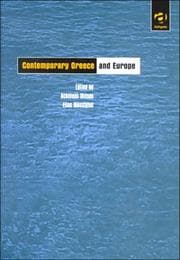 Tapa de Contemporary Greece and Europe