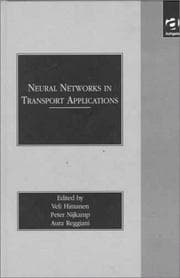 Tapa de Neural networks in transport applications