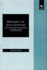 Tapa de Rebuilding the local landscape