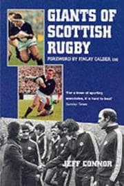 Tapa de Giants of Scottish rugby