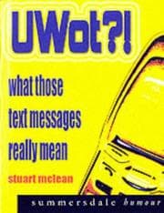 Tapa de UWOT?! (Summersdale Humour)