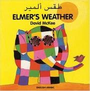 Tapa de Elmer's Weather (English-Arabic) (Elmer series)