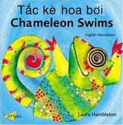 Tapa de Chameleon Swims (English-Vietnamese) (Chameleon series)