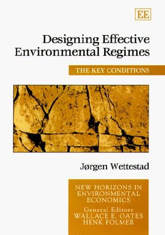 Tapa de Designing Effective Environmental Regimes