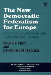 Tapa de The new democratic federalism for Europe