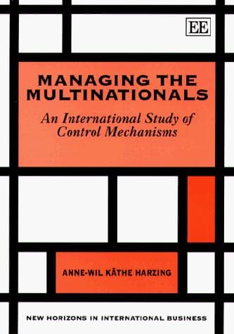 Tapa de Managing the multinationals