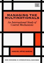 Tapa de Managing the multinationals