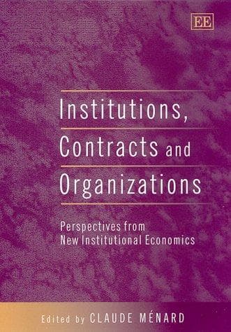 Tapa de Institutions, Contracts and Organizations