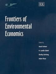 Tapa de Frontiers of Environmental Economics (In Association with the Association of European Universities)