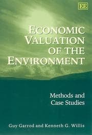 Tapa de Economic Valuation of the Environment
