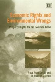 Tapa de Economic Rights and Environmental Wrongs