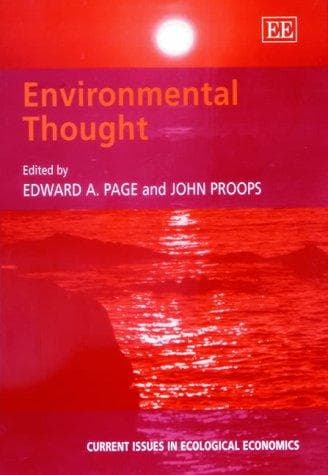 Tapa de Environmental thought