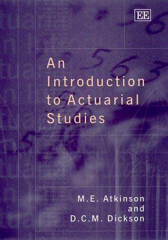 Tapa de An introduction to actuarial studies