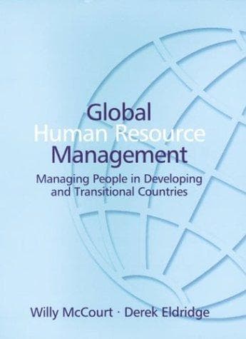 Tapa de Global human resource management