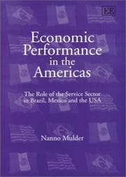 Tapa de Economic Performance in the Americas