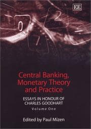 Tapa de Central Banking, Monetary Theory and Practice