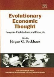 Tapa de Evolutionary economic thought