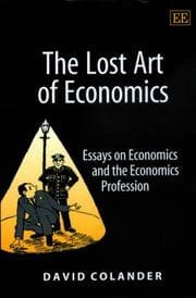 Tapa de The Lost Art of Economics