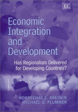 Tapa de Economic integration and development
