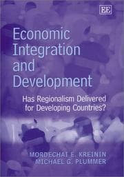 Tapa de Economic integration and development